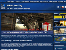 Tablet Screenshot of nikos-hosting.com